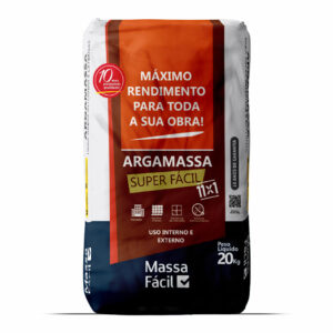Argamassa Superfácil 11 em 1 Massa Fácil 20Kg