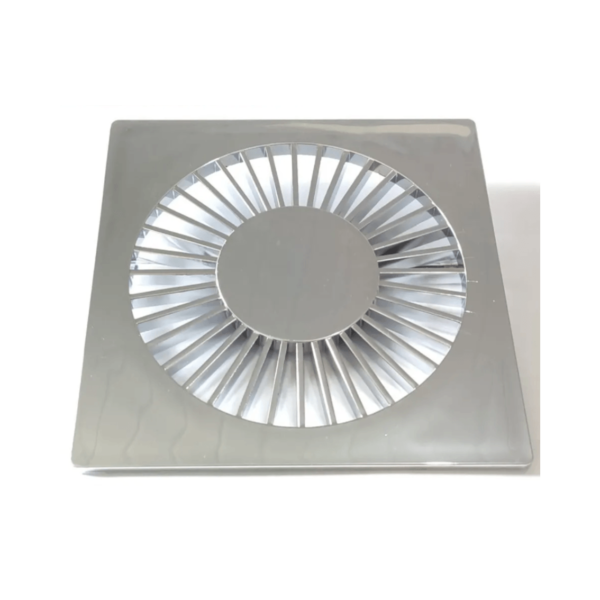 Grelha Abs Cromada Quadrada 150 Cb Amanco