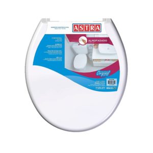 Assento Almofadado Branco Astra