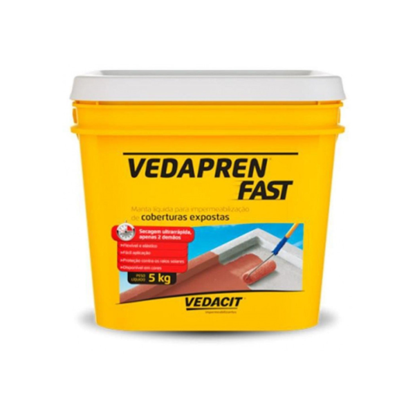 Vedapren Fast Branco 5kg Vedacit