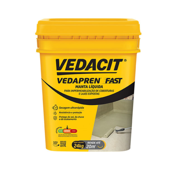 Vedapren Fast Concreto 24kg Vedacit